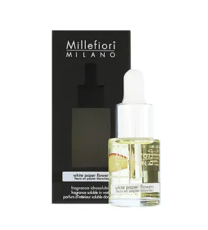 Millefiori Milano White Paper Flowers huile aromatique 15 ml