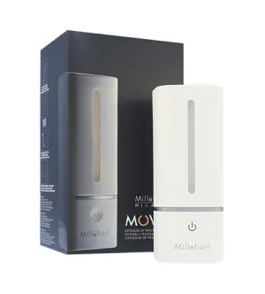 Millefiori Moveo diffuseur de parfum compact blanc