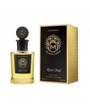 Monotheme Venezia BLACK LABEL Rose Oud Eau de Parfum unisexe