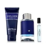 Montblanc Explorer Ultra Blue EDP 100 ml + EDP MINI 7,5 ml + SG 100 ml H