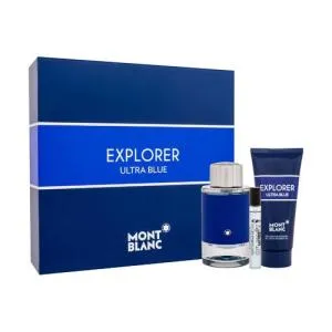 Montblanc Explorer Ultra Blue EDP 100 ml + EDP MINI 7,5 ml + SG pour le corps et les cheveux 100 ml M