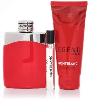 Montblanc Legend Red EDP 100 ml + EDP MINI 7,5 ml + SG pour le corps et les cheveux 100 ml M
