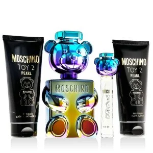 Moschino Toy 2 Pearl Eau de Parfum unisexe 100 ml + Mini Eau de Parfum 10 ml + Lait pour le corps 100 ml + Gel douche