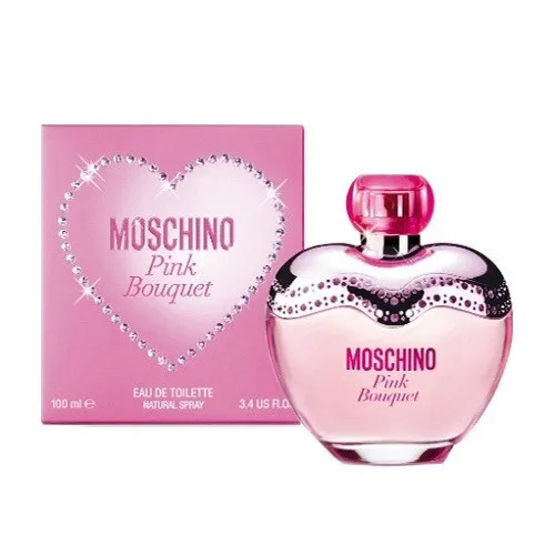 Eau de toilette Moschino Pink Bouquet pour femme 50 ml