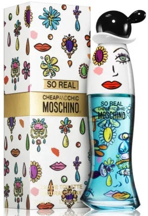 Eau de toilette Moschino So Real pour femme 50 ml
