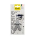Cesare Orange & Bois de santal parfum pour voiture argenté