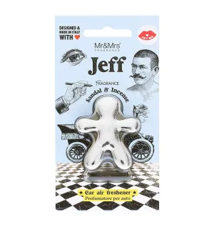 Mr&Mrs Fragrance Jeff Sandal & Incense Parfum de voiture
