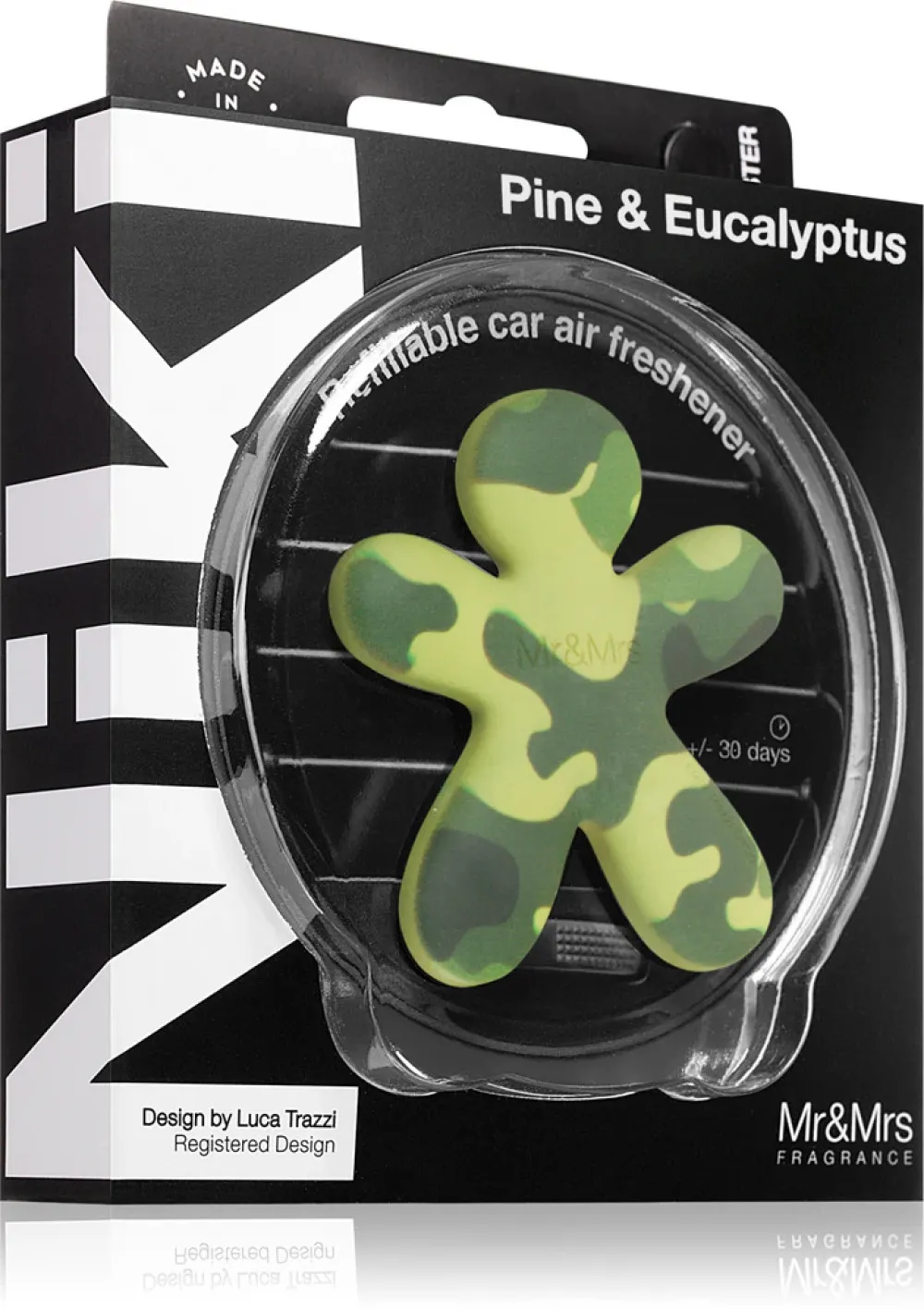 Niki Pin & Eucalyptus Parfum pour voiture Mr&Mrs Fragrance Niki Pine & Eucalyptus Vůně do auta