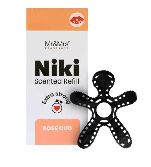 Recharges de parfum pour voiture Mr&Mrs Fragrance Niki Rose Oud