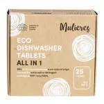 Mulieres Pastilles pour lave-vaisselle - tout en un BIO (25 pcs) - avec certification ecocert