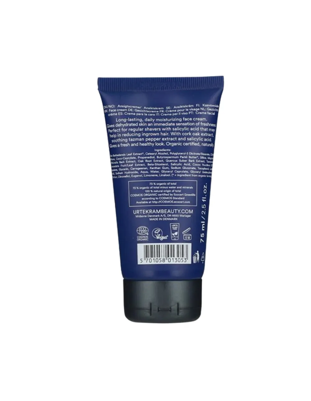 Urtekram Nettoyant visage HOMME 150 ml BIO