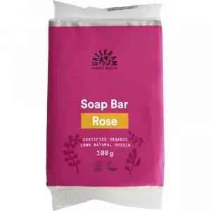 Urtekram Savon rose 100g BIO, VEG