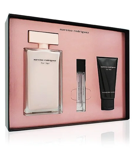For Her 2024 coffret cadeau 100 ml + lait pour le corps 50 ml + eau de parfum eau de parfum pour femme
