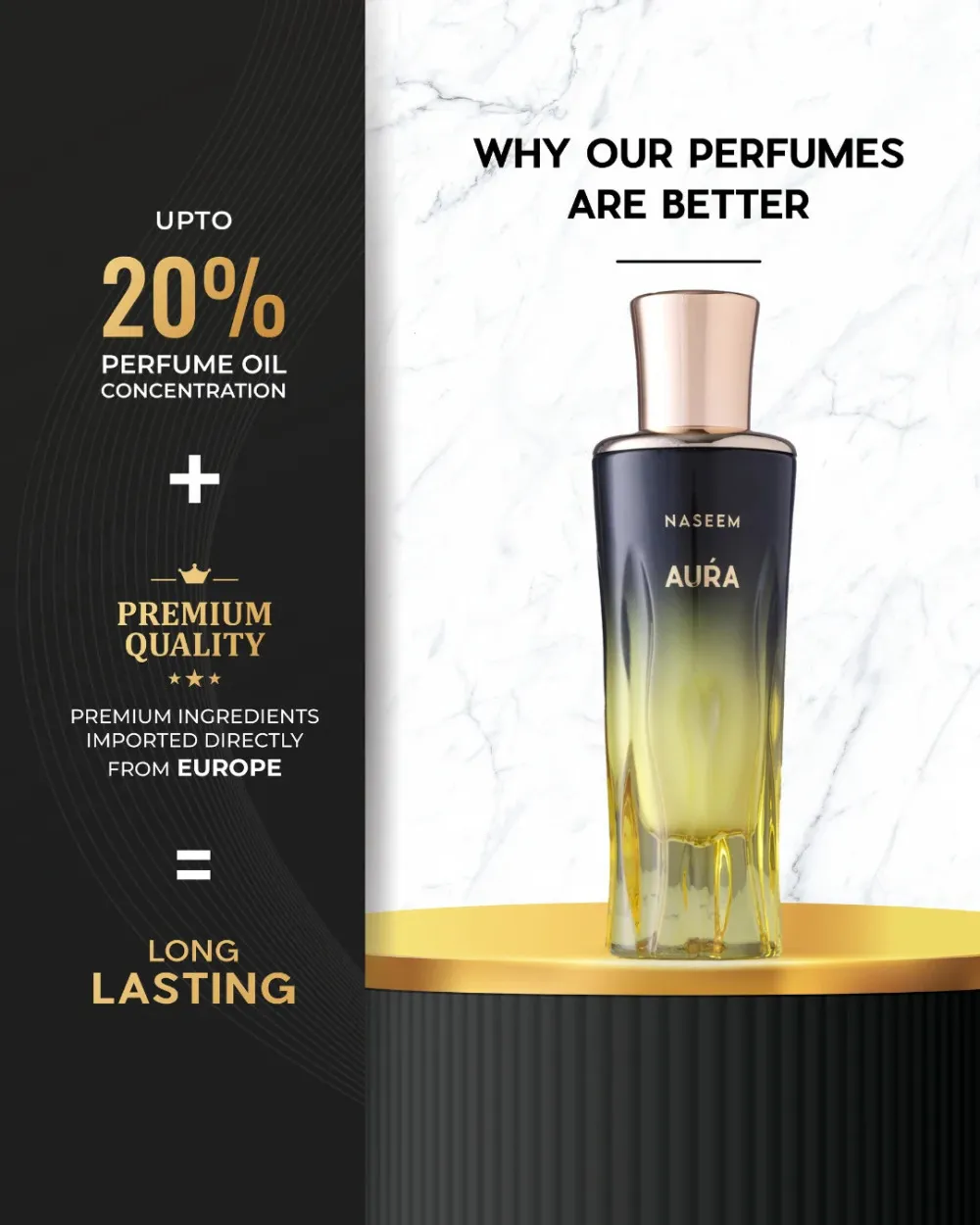 Aura aqua parfum pour femme 80 ml