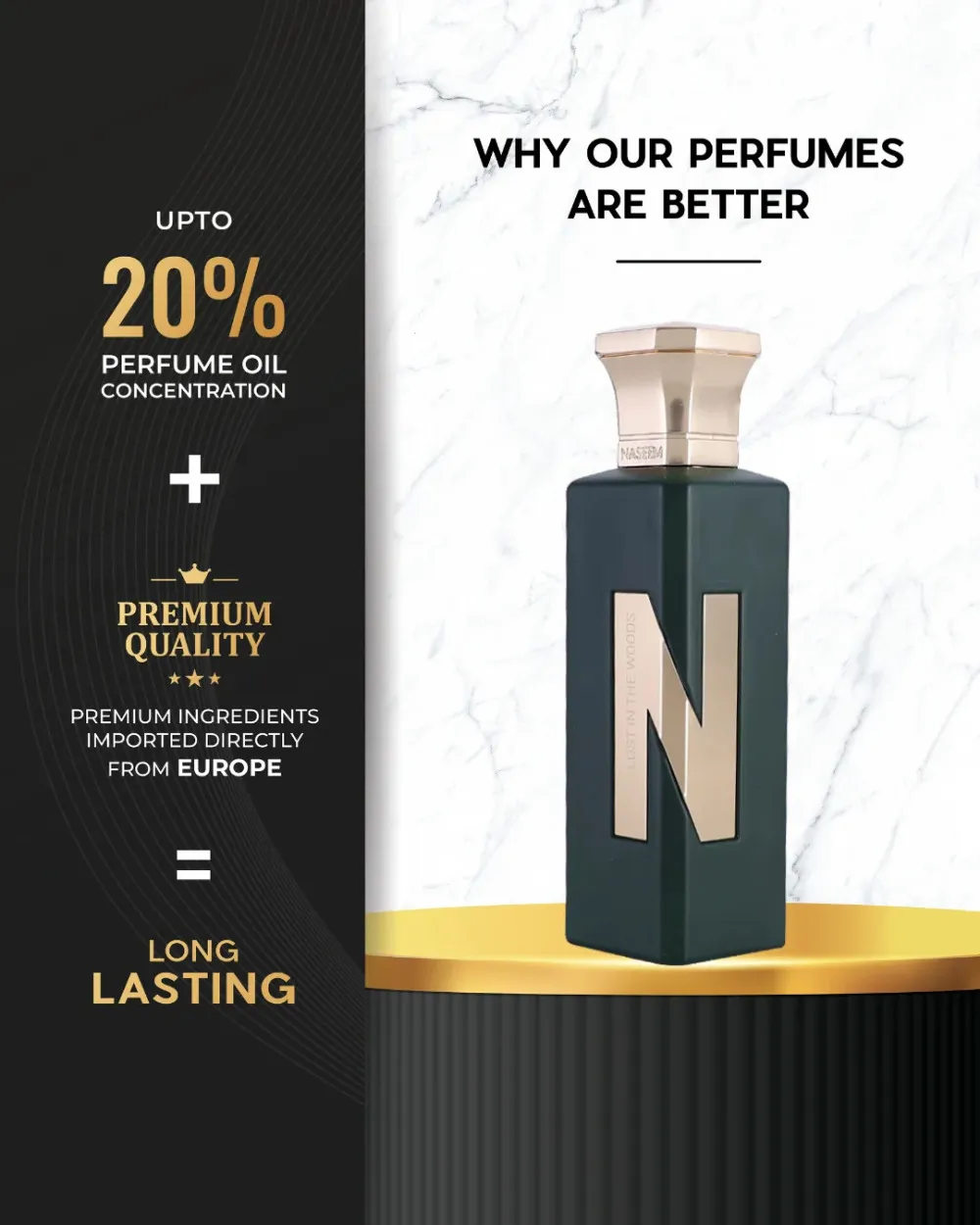 Lost In The Woods aqua parfum pour homme 75 ml