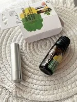 Natasha Coffret d’aromathérapie avec inhalateur - Esprit clair - orange fraîche, menthe poivrée et romarin