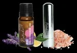 Natasha Coffret d'aromathérapie avec inhalateur - Relax - lavande et citron apaisants