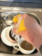 Natasha Gel vaisselle aux marrons d'Inde Citronnelle 3 l - redoutable contre la graisse, respectueux de la peau