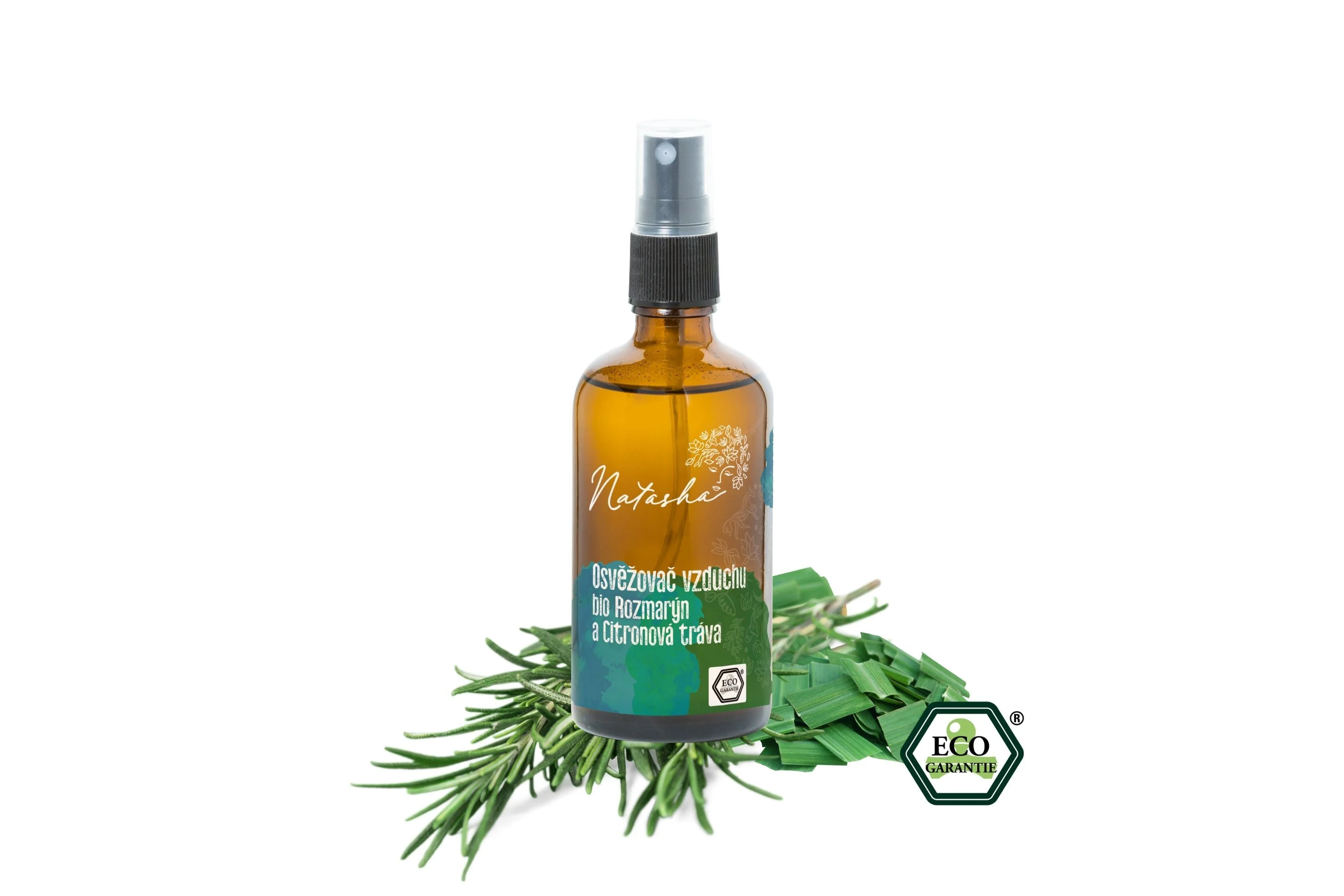 Natasha Spray d'ambiance - Romarin et citronnelle (100 ml) - pour une meilleure concentration