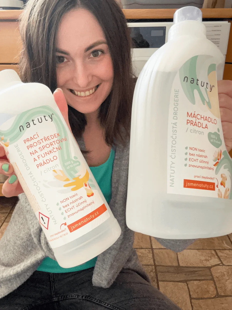 Natuty Rinçage du linge au citron 1,5 L
