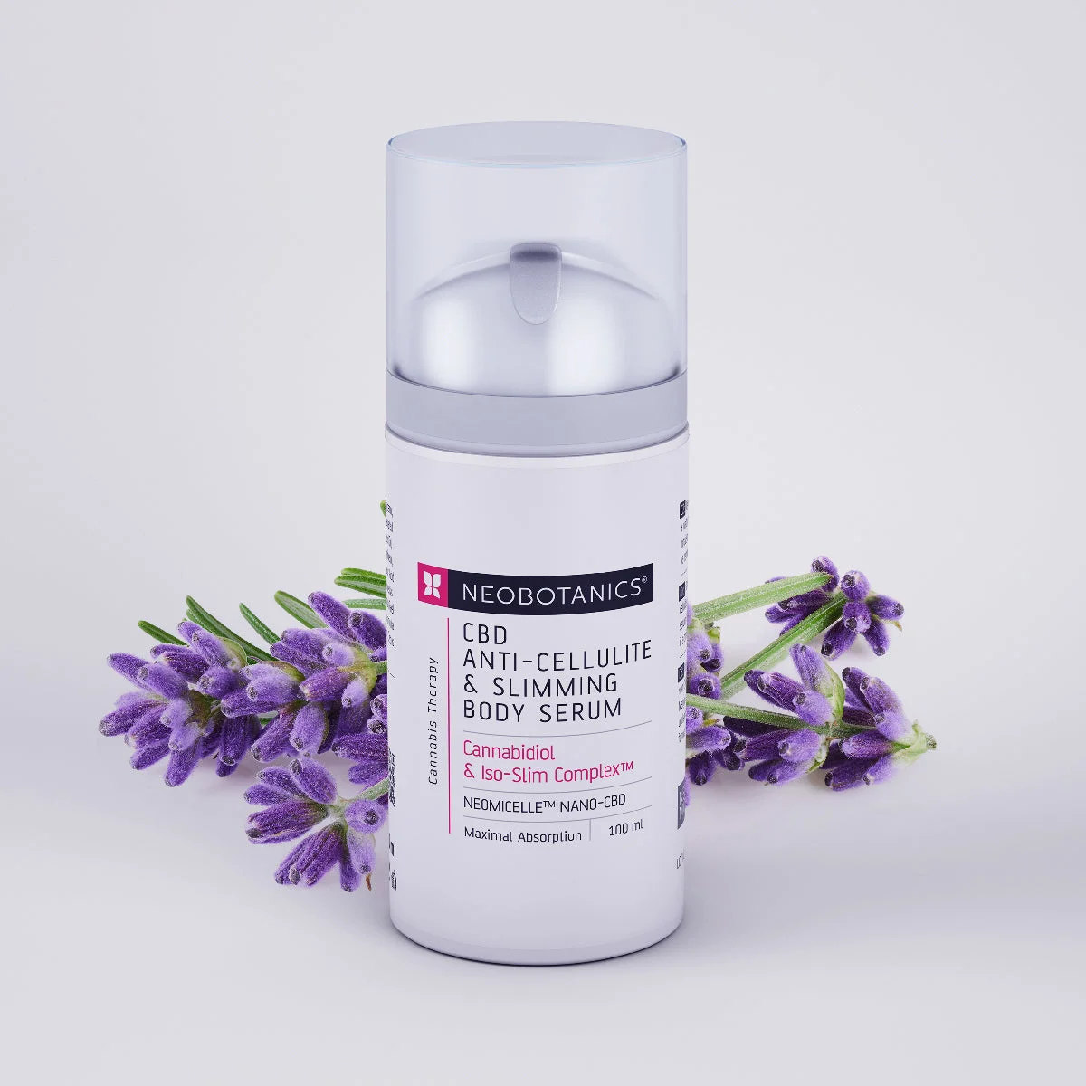 Neobotanics Gel anti-cellulite & minceur au chanvre (100 ml) - pour le soin des peaux sujettes à la cellulite