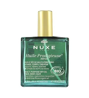 Nuxe Bio Huile Prodigieuse Néroli huile sèche multi-fonctions pour le visage, le corps et les cheveux