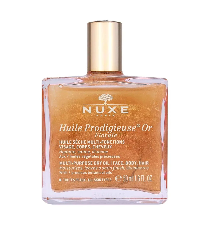 Huile Prodigieuse Or Florale huile sèche multifonctions pour le visage, le corps et les cheveux 50 ml