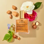 Huile Prodigieuse Or huile sèche multi-fonctions pailletée pour le visage, le corps et les cheveux 50 ml