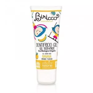 Officina Naturae Dentifrice pour enfants - banane BIO (75 ml) - sans fluorure