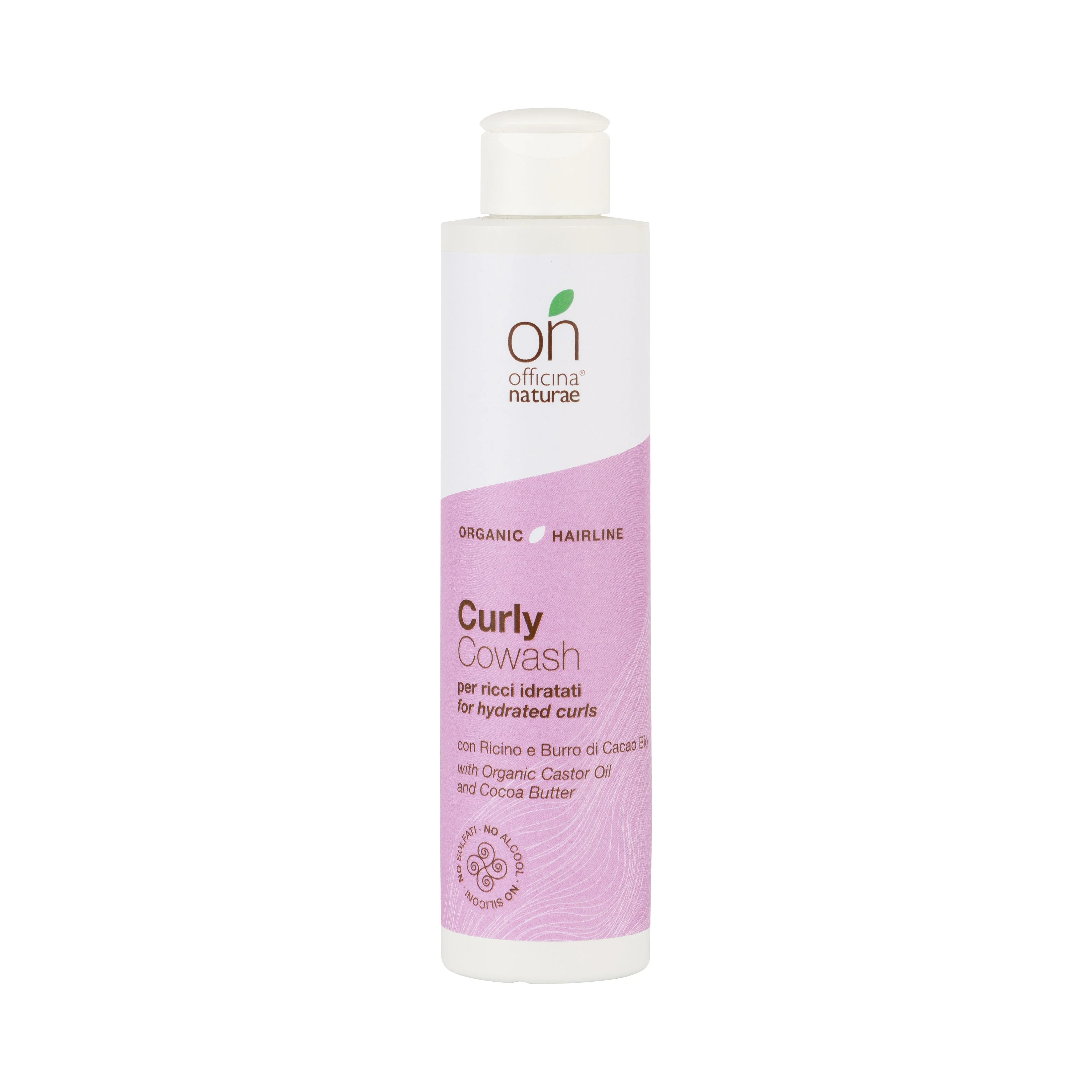 Officina Naturae Co-wash hydratant pour cheveux bouclés (200 ml) - pour des cheveux doux, brillants et faciles à coiffer