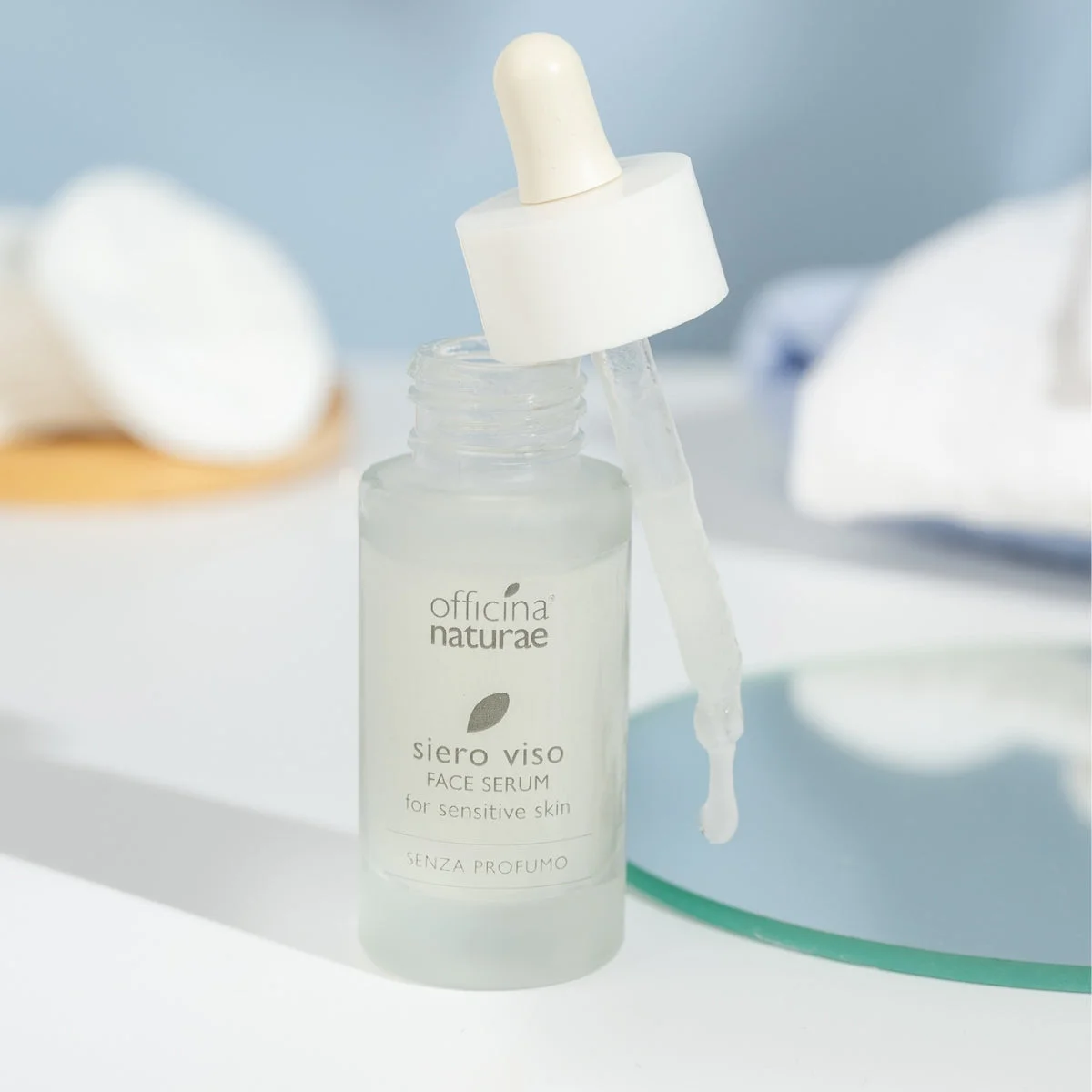 Officina Naturae Sérum visage pour peau sensible (30 ml) - apaise les peaux réactives