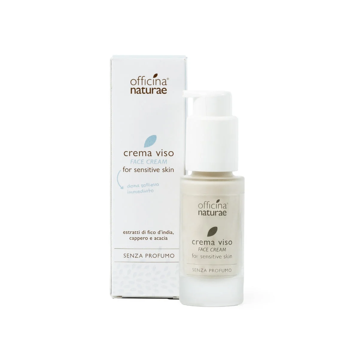 Officina Naturae Crème visage pour peaux sensibles (30 ml) - apaise les peaux réactives