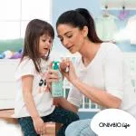 OnlyBio Lait corporel doux pour enfants (300 ml) - pour les nouveau-nés et les enfants plus âgés