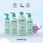 OnlyBio Shampooing doux pour les enfants à partir de 3 ans (300 ml) - n'obstrue pas et ne pique pas les yeux