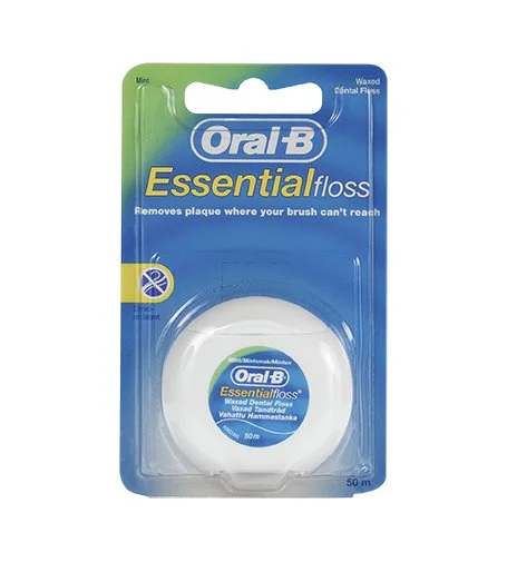 Essential Floss fil dentaire ciré 50 m