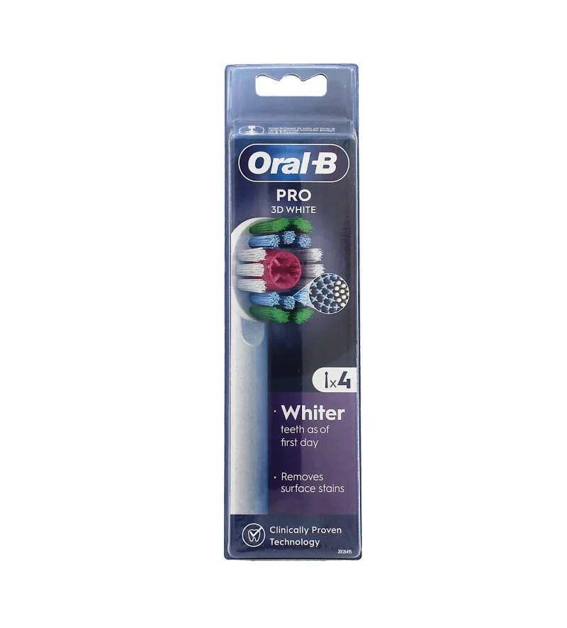 Pro 3D White têtes de rechange 4 pièces