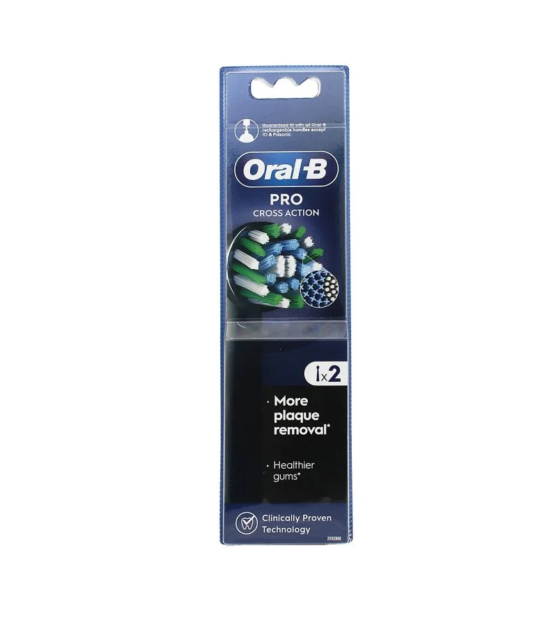 Pro Cross Action têtes de rechange 2 pcs Black