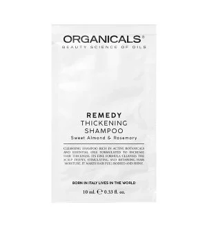 Organicals REMEDY Thickening Shampoo Sweet Almond & Rosemary shampooing fortifiant pour cheveux fins