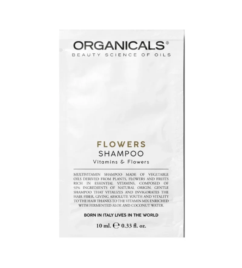 FLOWERS Shampoo Vitamins&Flower shampoo multivitaminé 10 ml