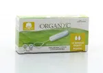 Organyc Tampons réguliers (16 pcs) - 100% coton biologique, 2 gouttes