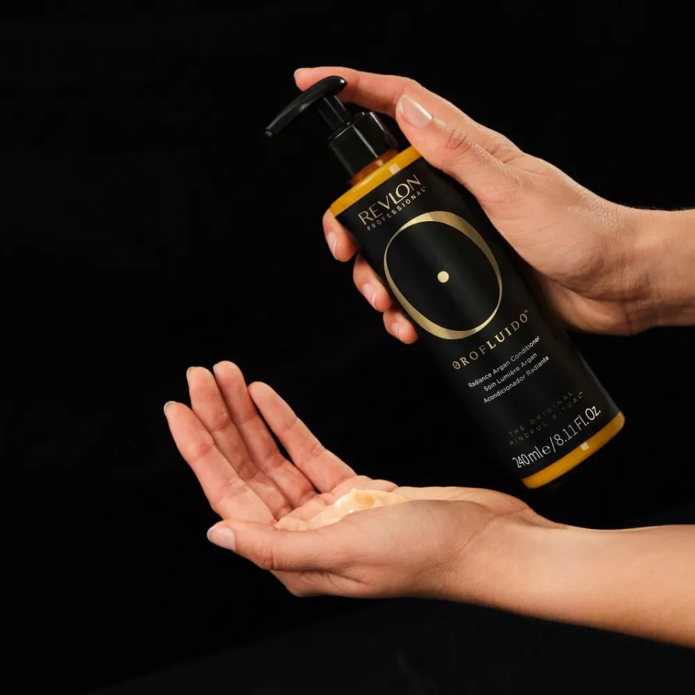 Orofluido Après-shampooing Éclat à l’argan 240 ml