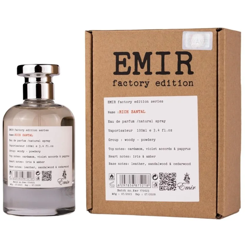 Rich Santal Emir Factory Edition Eau de parfum 100 ml