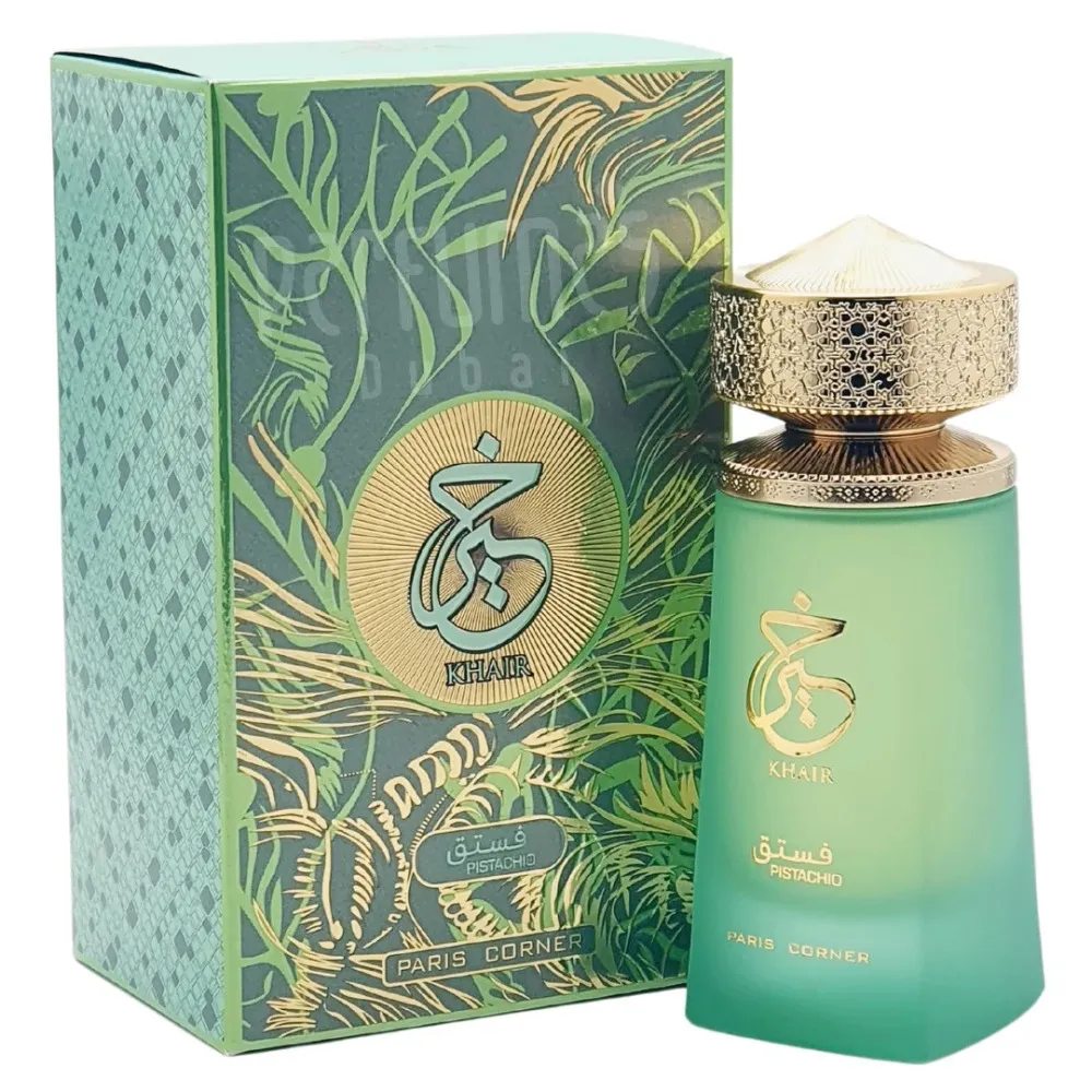 Eau de parfum unisexe Paris Corner Khair Pistachio 100 ml