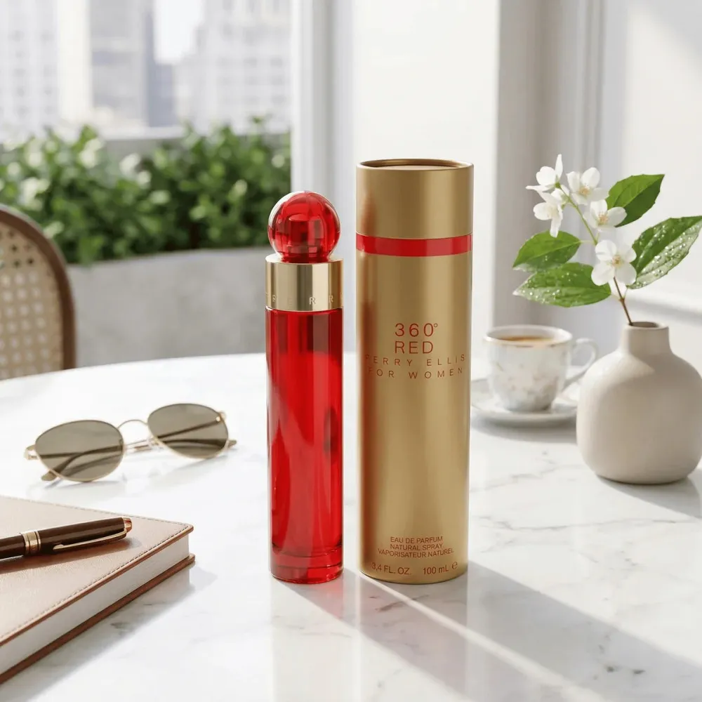 360° Red For Women eau de toilette pour femmes 100 ml