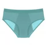 Pinke Welle Culotte menstruelle Azure Bikini - Medium - Medium et des menstruations légères (M)