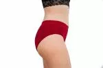 Pinke Welle Culotte menstruelle Bikini Red - Medium - Politique d'échange de 100 jours et des menstruations légères (M)