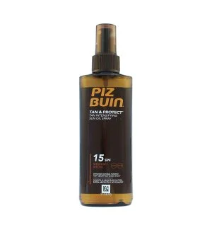 Piz Buin Tan & Protect huile protectrice accélérant le bronzage SPF 15
