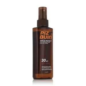 Piz Buin Tan & Protect Spray d'huile solaire intensifiant le bronzage SPF 30