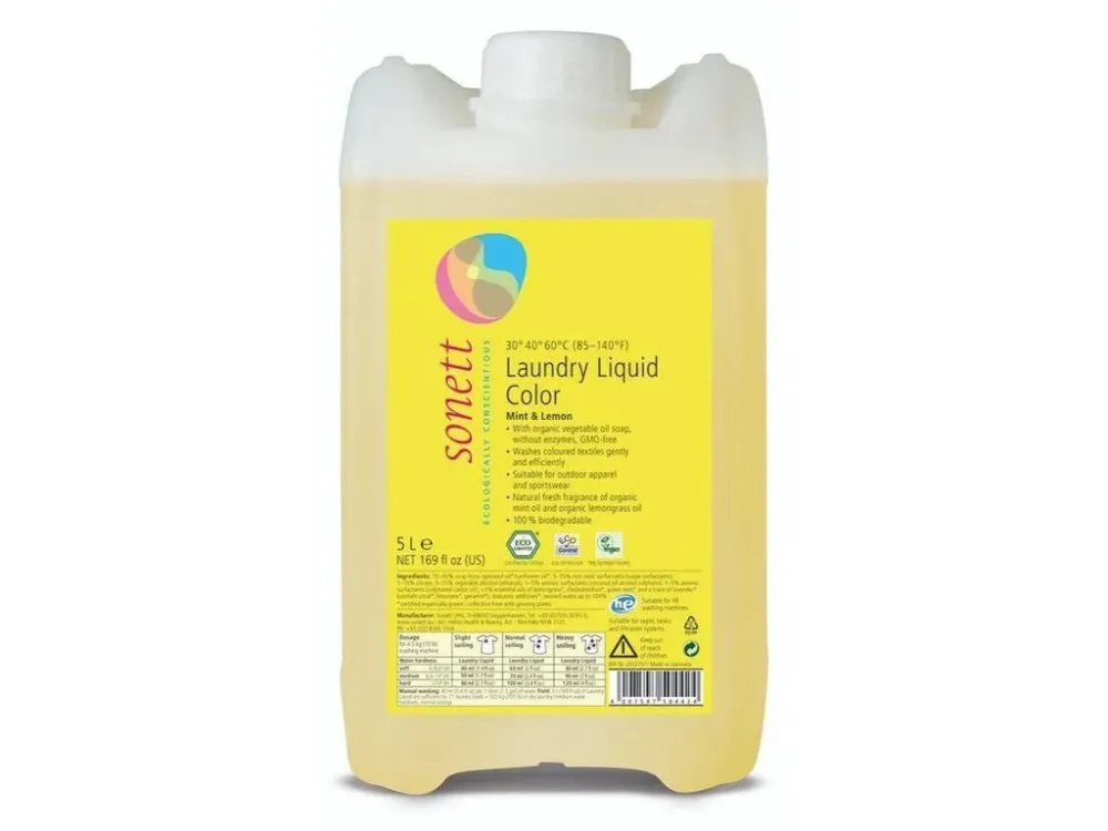 Sonett Gel de lavage pour vêtements de couleur 120 ml