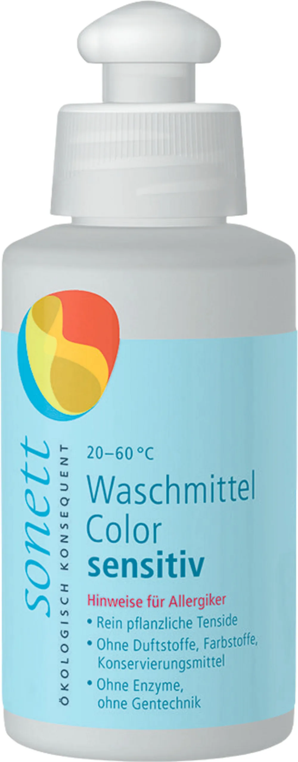 Sonett Gel de lavage pour vêtements de couleur Sensitive 120 ml